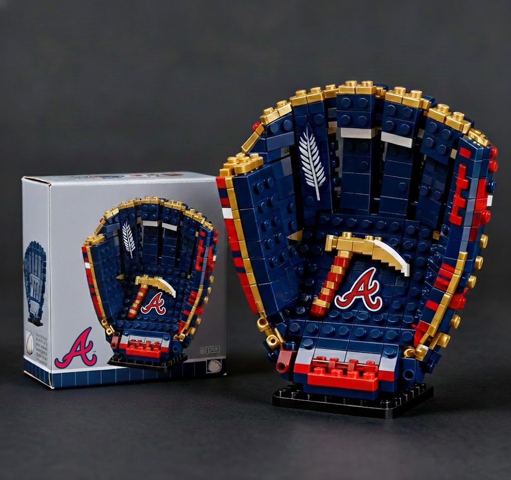 AB x MLB Teams Premium Baseball Glove Building Block Set