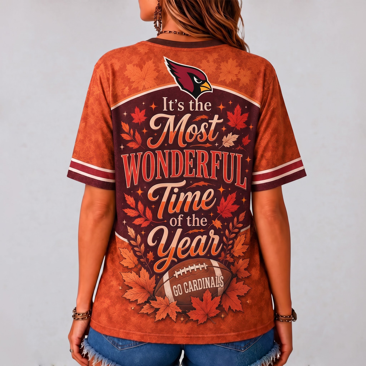 AC Premium NFL Fall Game Day V-Neck Shirt