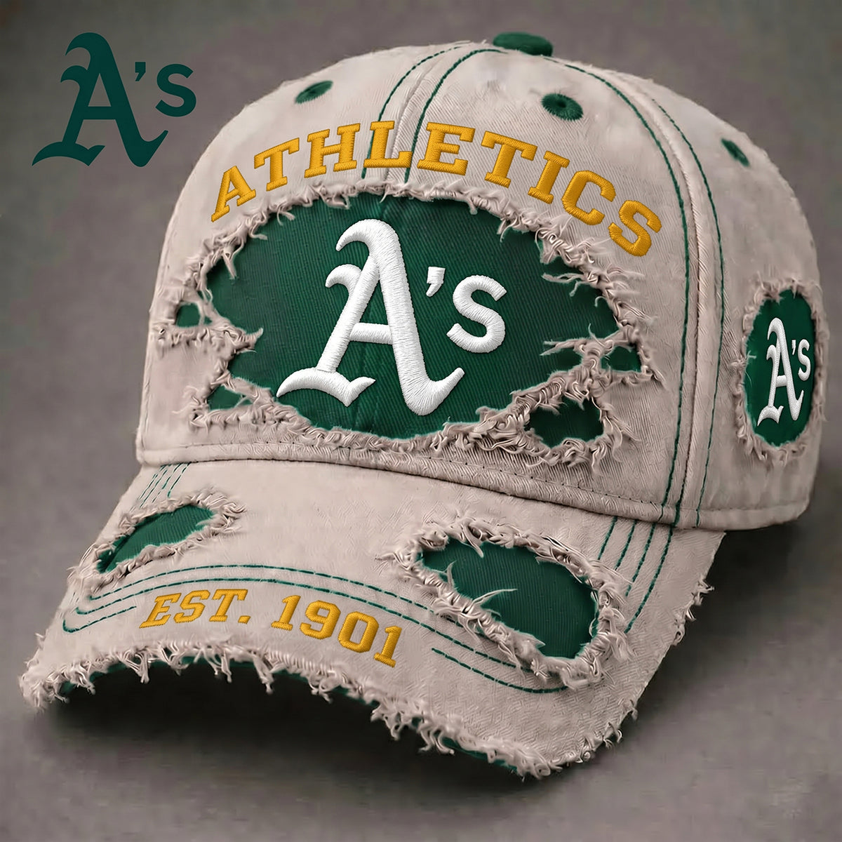 ATH MLB V3 Premium Classic Cap