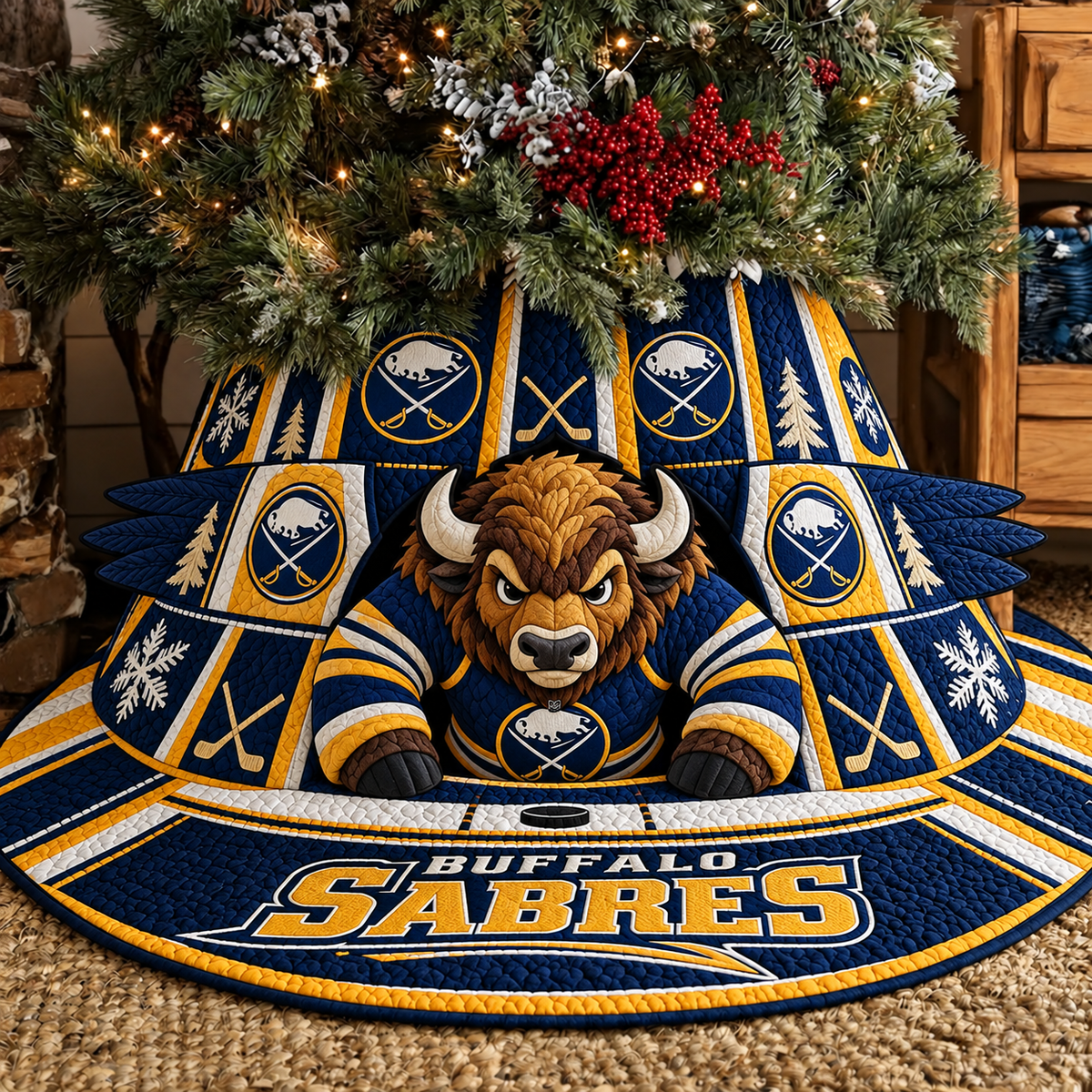 BS x NHL Premium Tree Skirt
