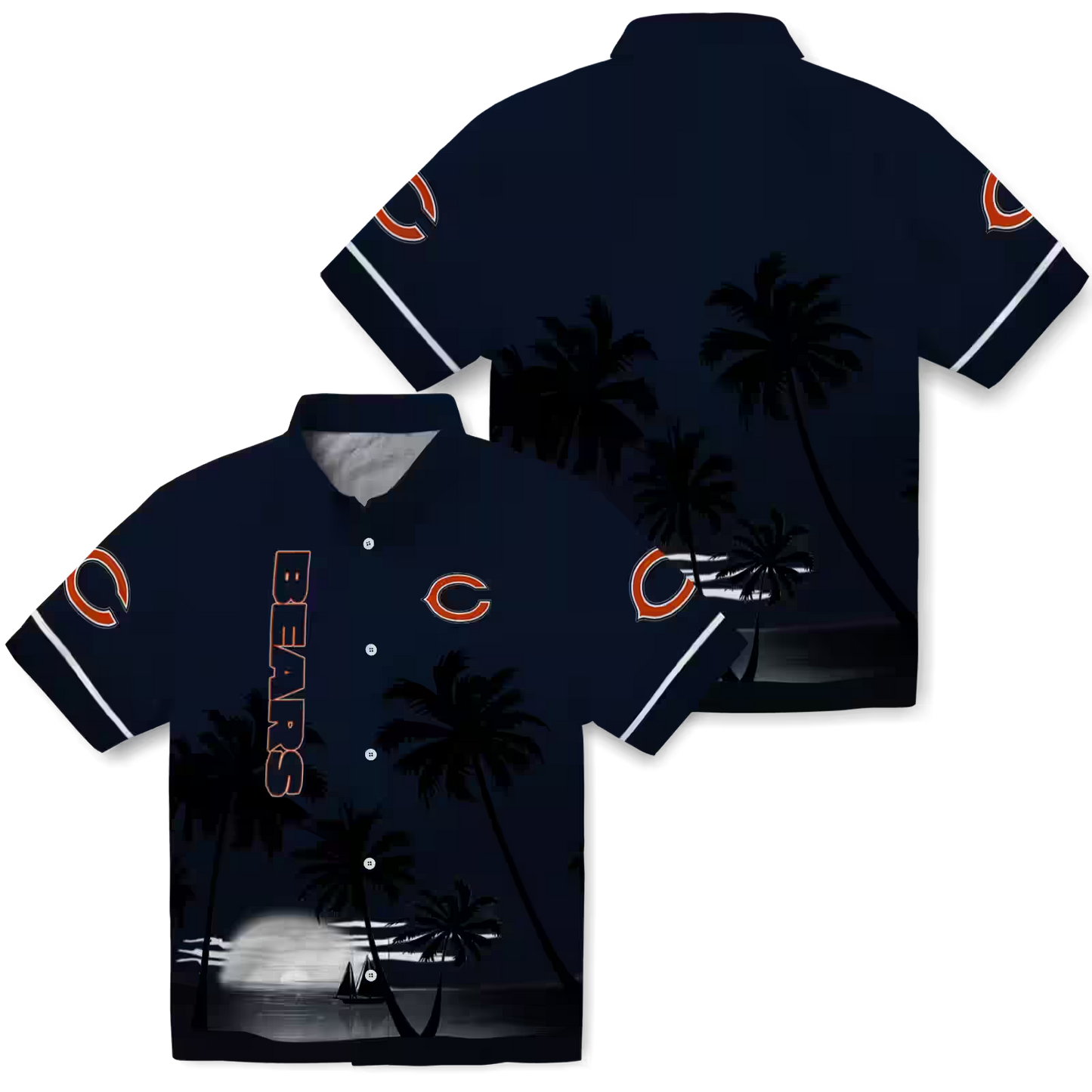 CHI x NFL Hawaiian Shirt ’??? Beach Sunset DATND TANTD 270526