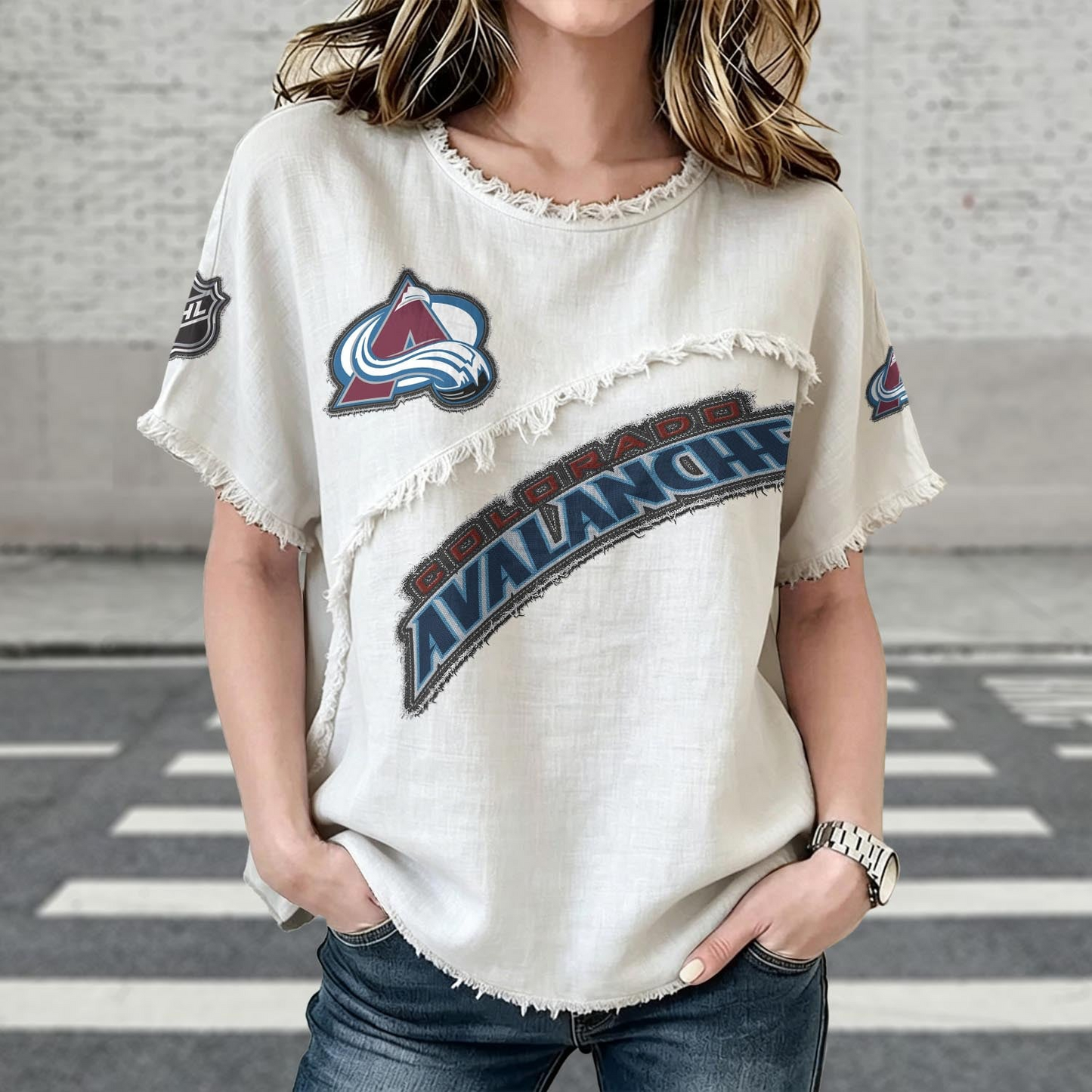 COL x NHL Women’???s Vintage O-Neck 2905 DatND DVT