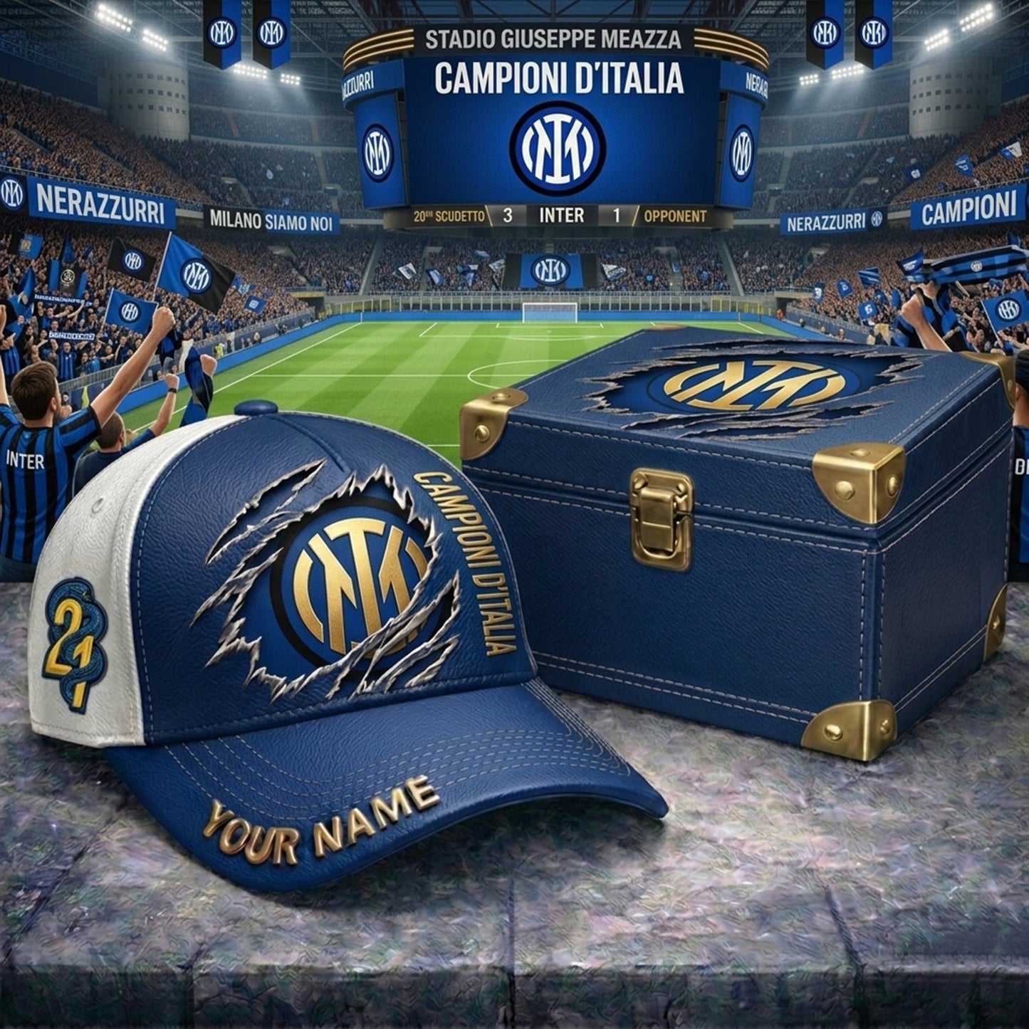 Cappello Campioni d’???Italia Limited X INTER HAT V3 NDT NHM 070526