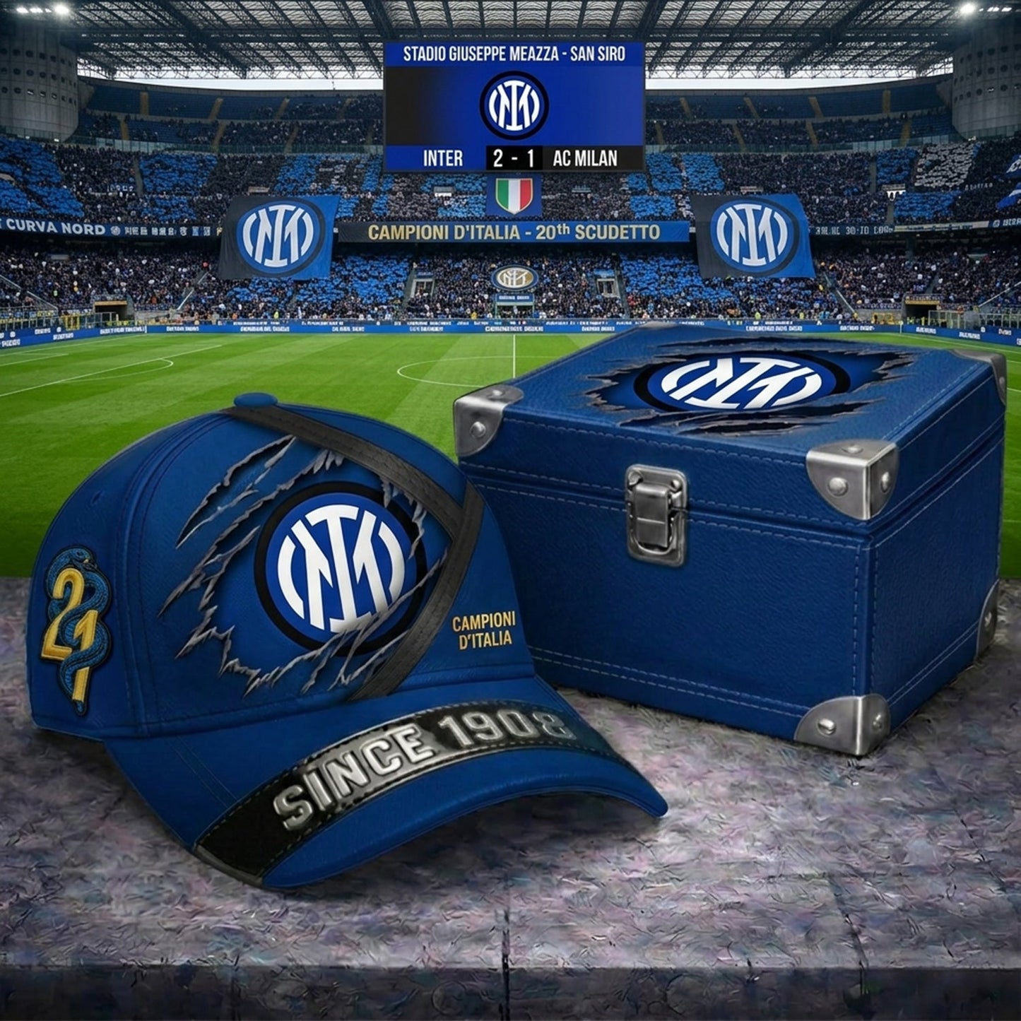 Cappello Campioni d’???Italia Limited X INTER HAT V4 NDT NHM 070526