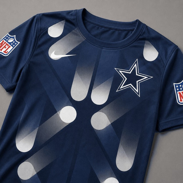 DC Premium NFL All-Over Print Performance T-Shirt