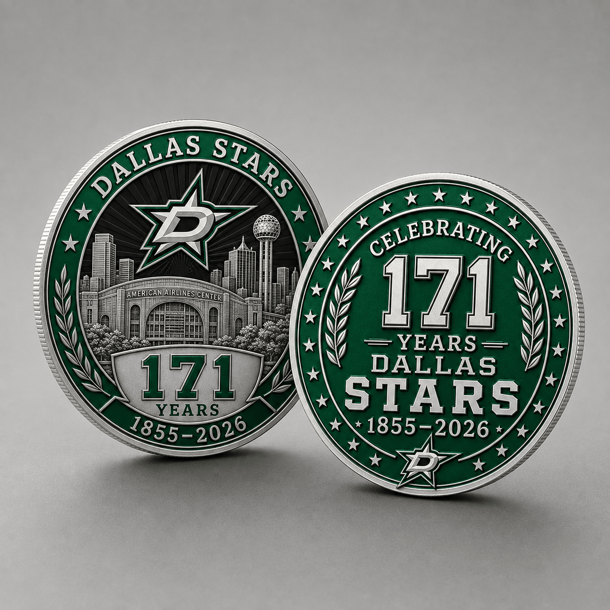 DS Premium NHL Anniversary Commemorative Challenge Coin