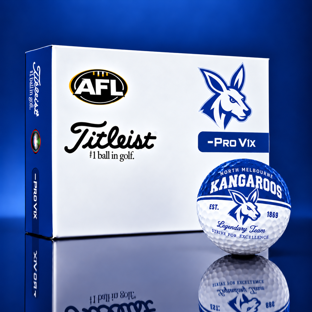 Exclusive AFL x NMK Legendary Team Golf Ball
