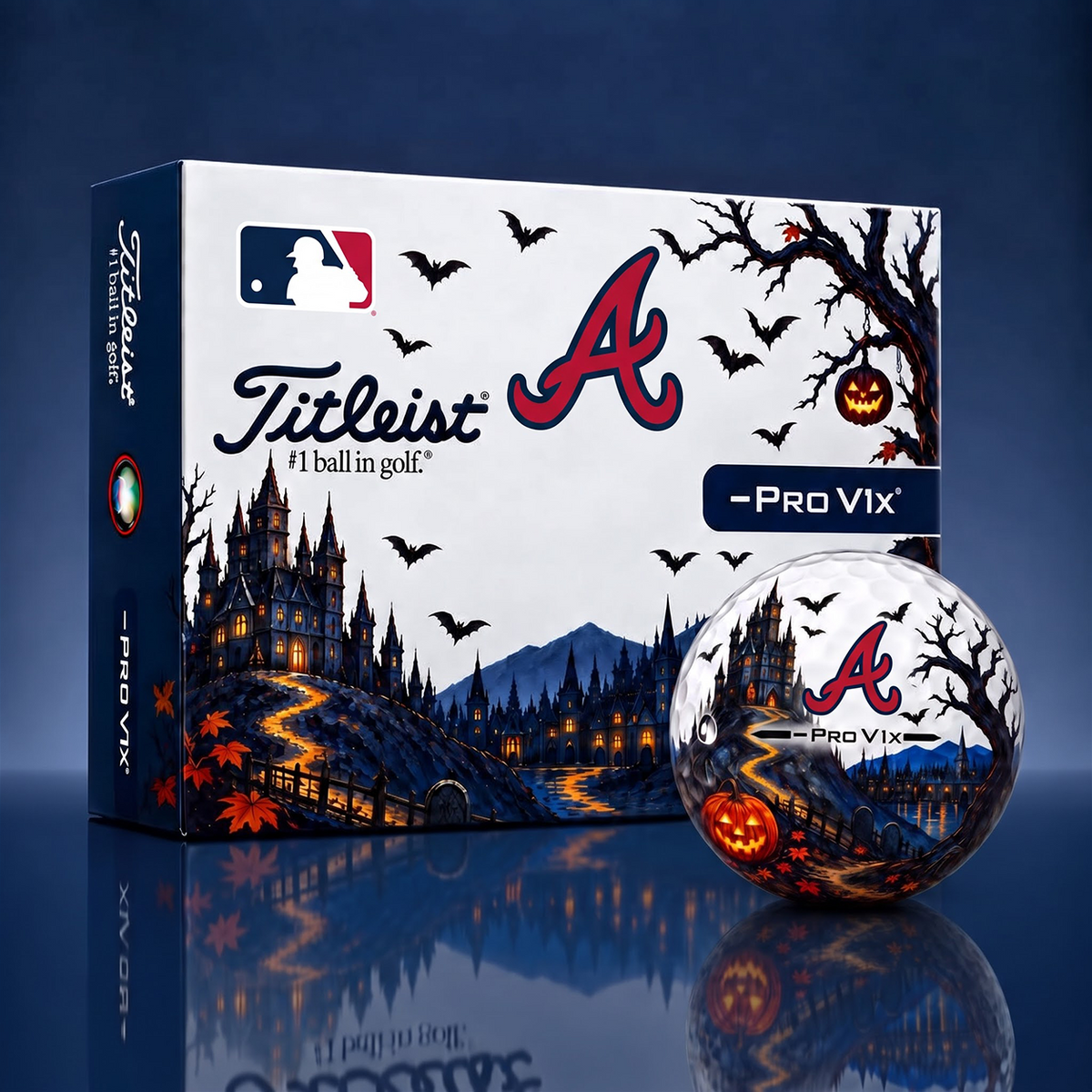Exclusive MLB x ATL Halloween V3 Golf Ball HLP HLPHUONG 170926