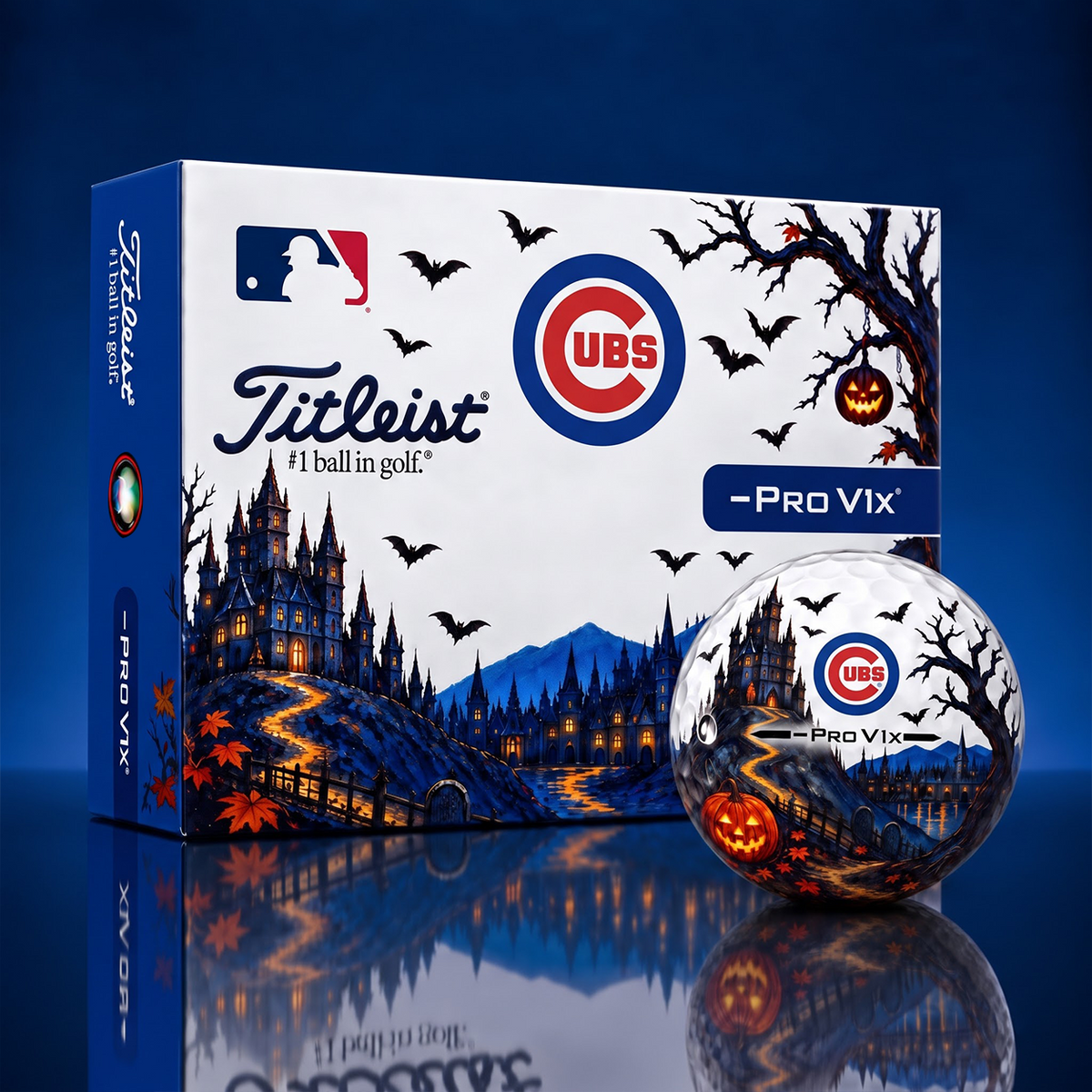 Exclusive MLB x CHI Halloween V3 Golf Ball HLP HLPHUONG 170926
