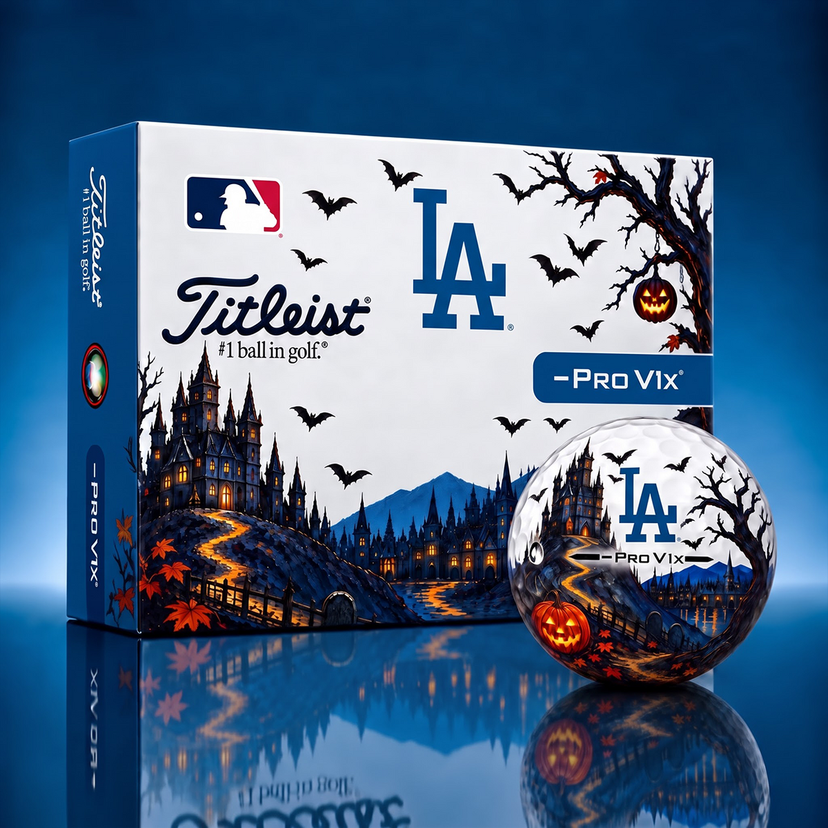 Exclusive MLB x LAD Halloween V3 Golf Ball HLP HLPHUONG 170926