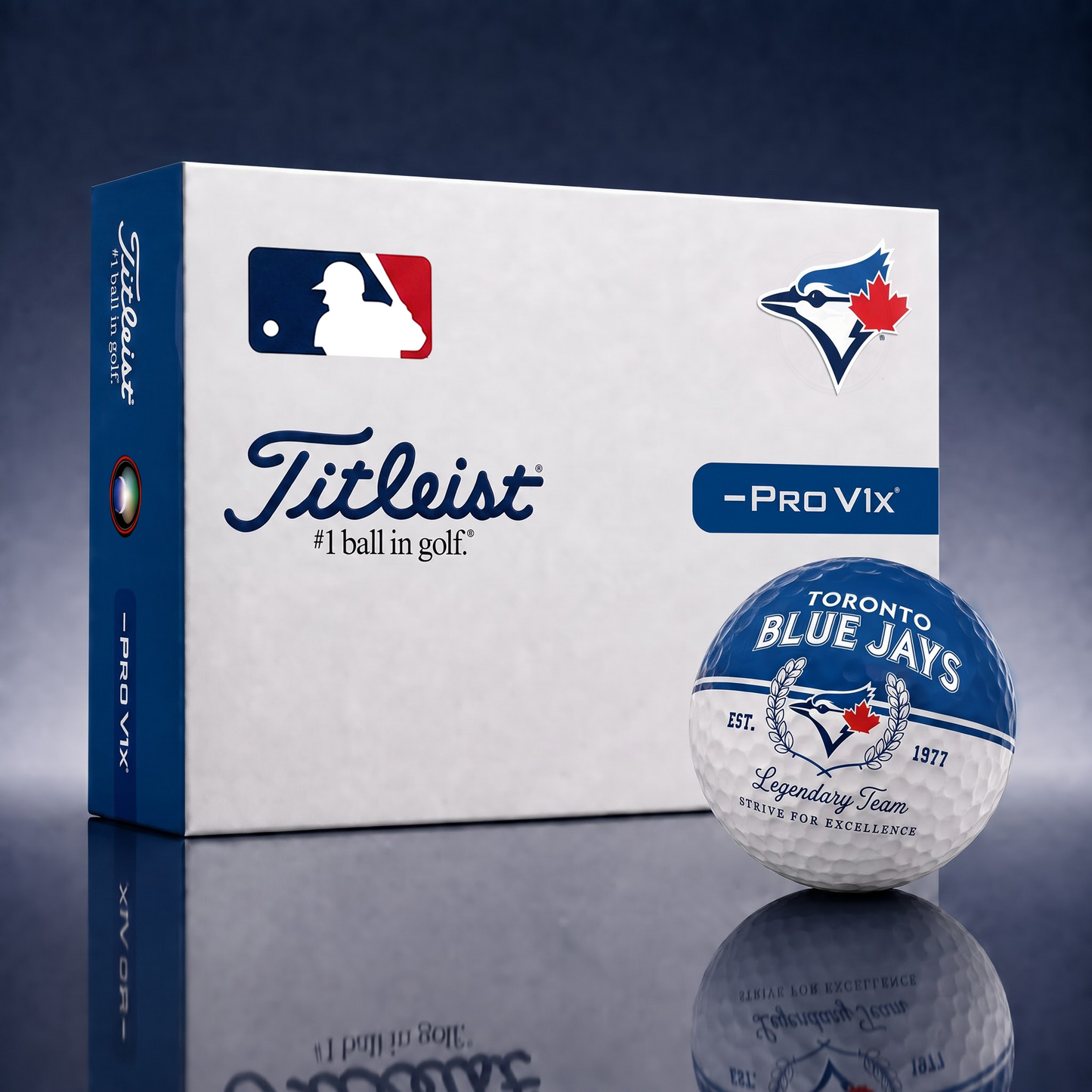 Exclusive MLB x TOR Legendary Team Golf Ball