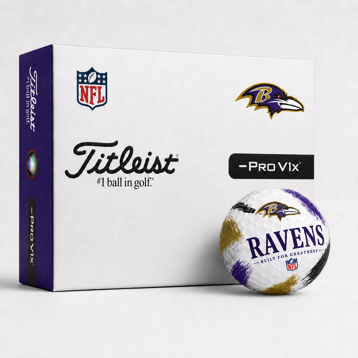 Exclusive NFL x BAL Greatness Team Golf Ball