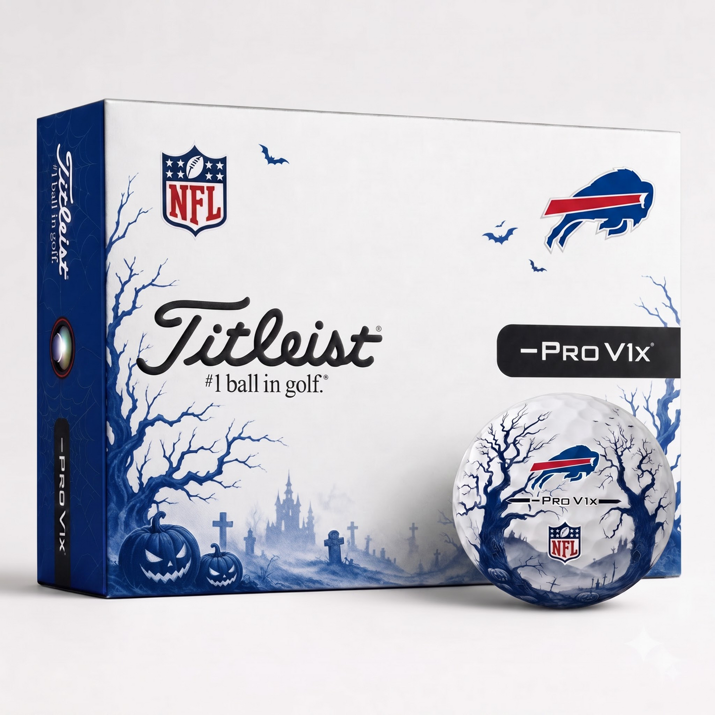 Exclusive NFL x BUF Pro Golf Ball