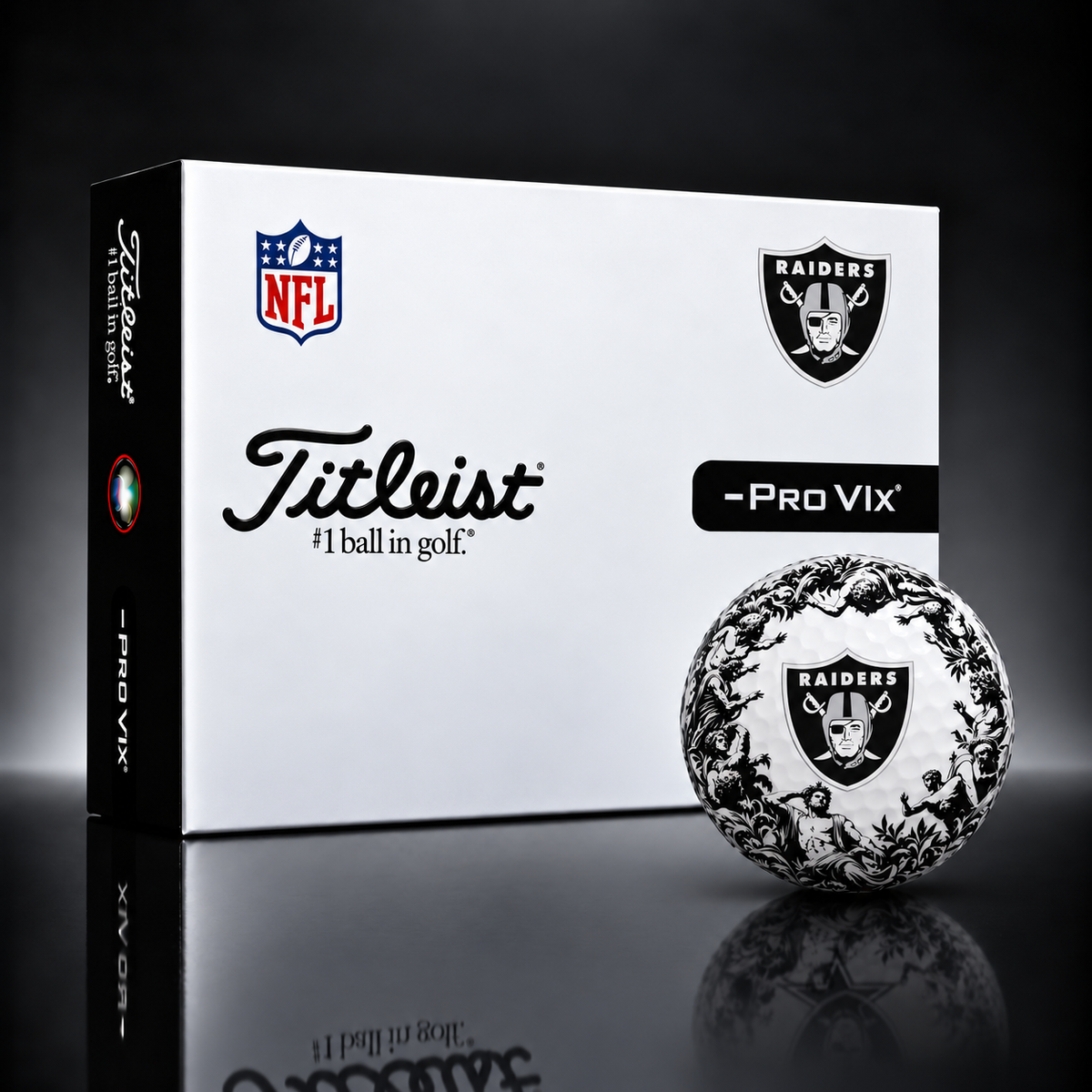 Exclusive NFL x LV Golf Ball