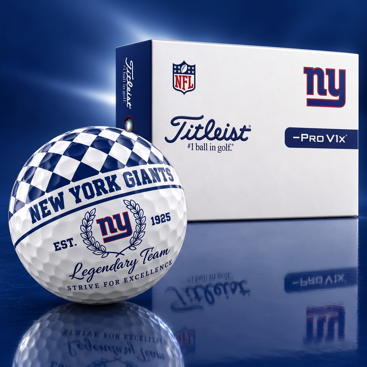 Exclusive NFL x NYG Legendary Team V6 Golf Ball HLP HLPHUONG 021026