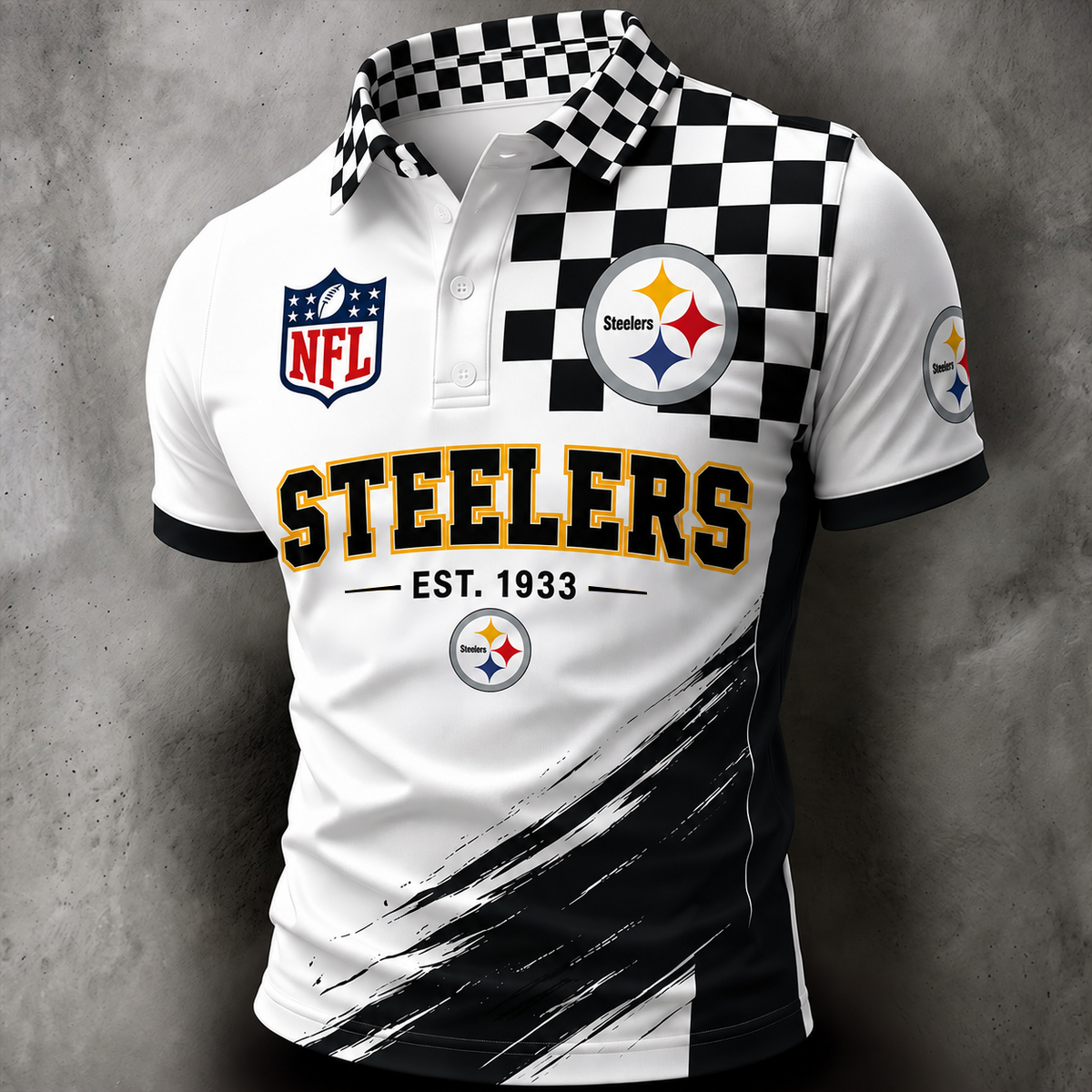 Exclusive NFL x PIT Est Polo Shirt