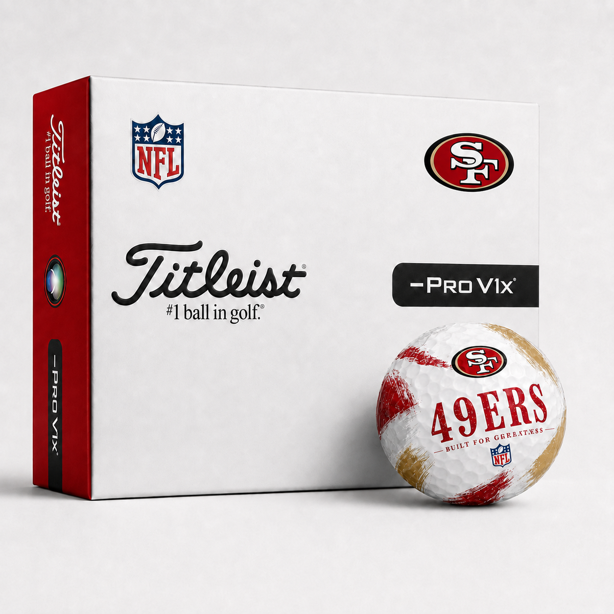 Exclusive NFL x SF Greatness Team Golf Ball