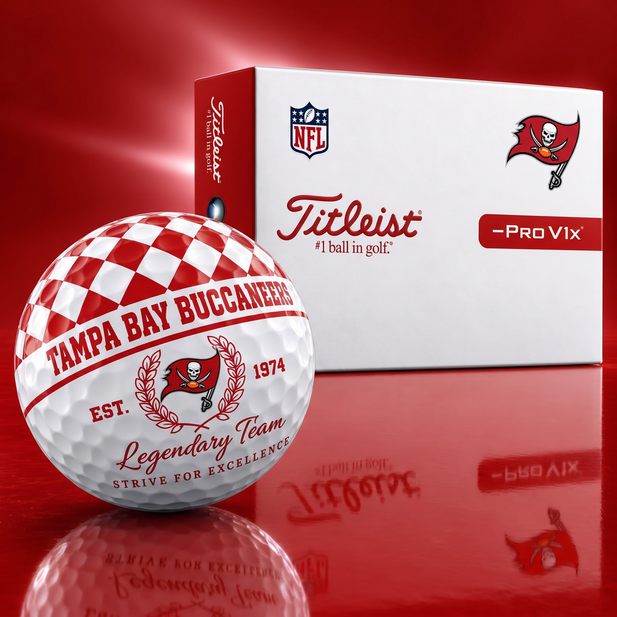 Exclusive NFL x TB Legendary Team V6 Golf Ball HLP HLPHUONG 021026