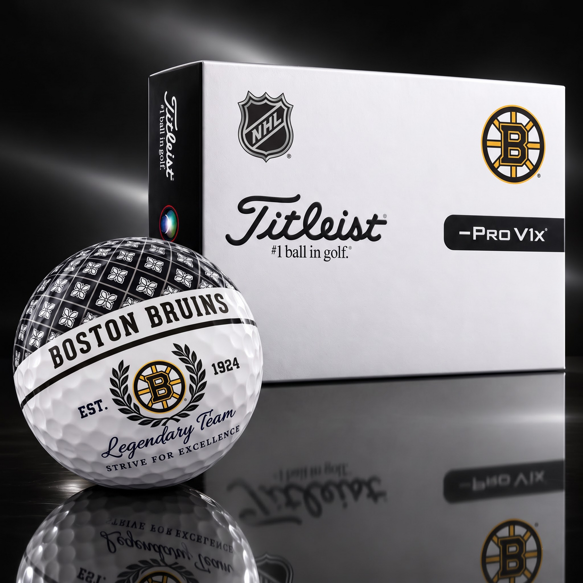 Exclusive NHL x BOS Legendary Team V7 Golf Ball