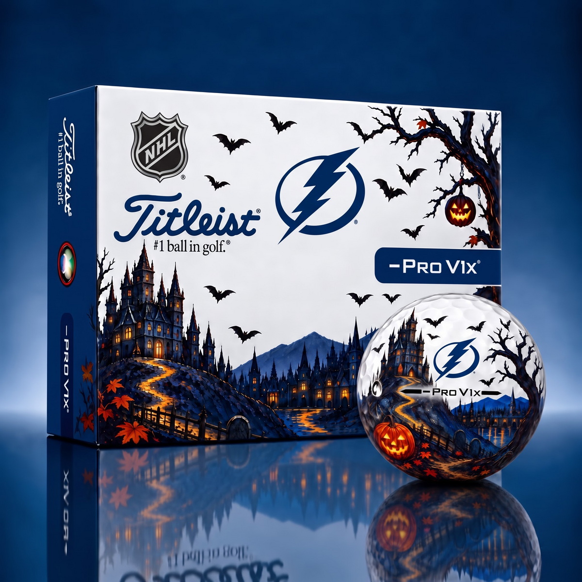 Exclusive NHL x TB Halloween V3 Golf Ball