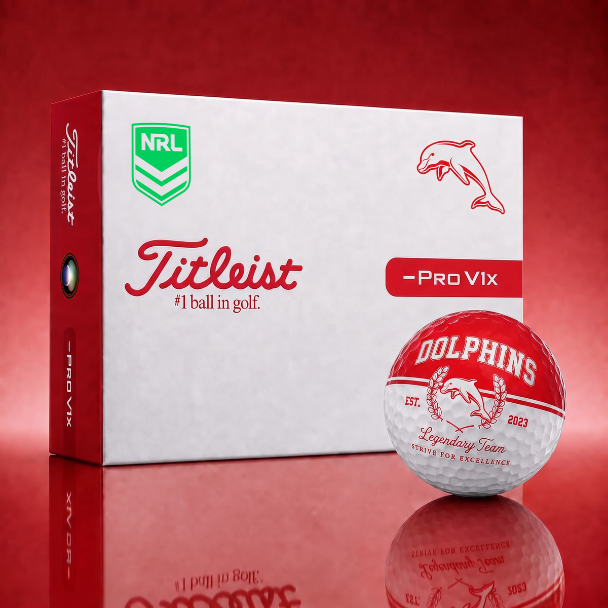 Exclusive NRL x DOL Legendary Team Golf Ball