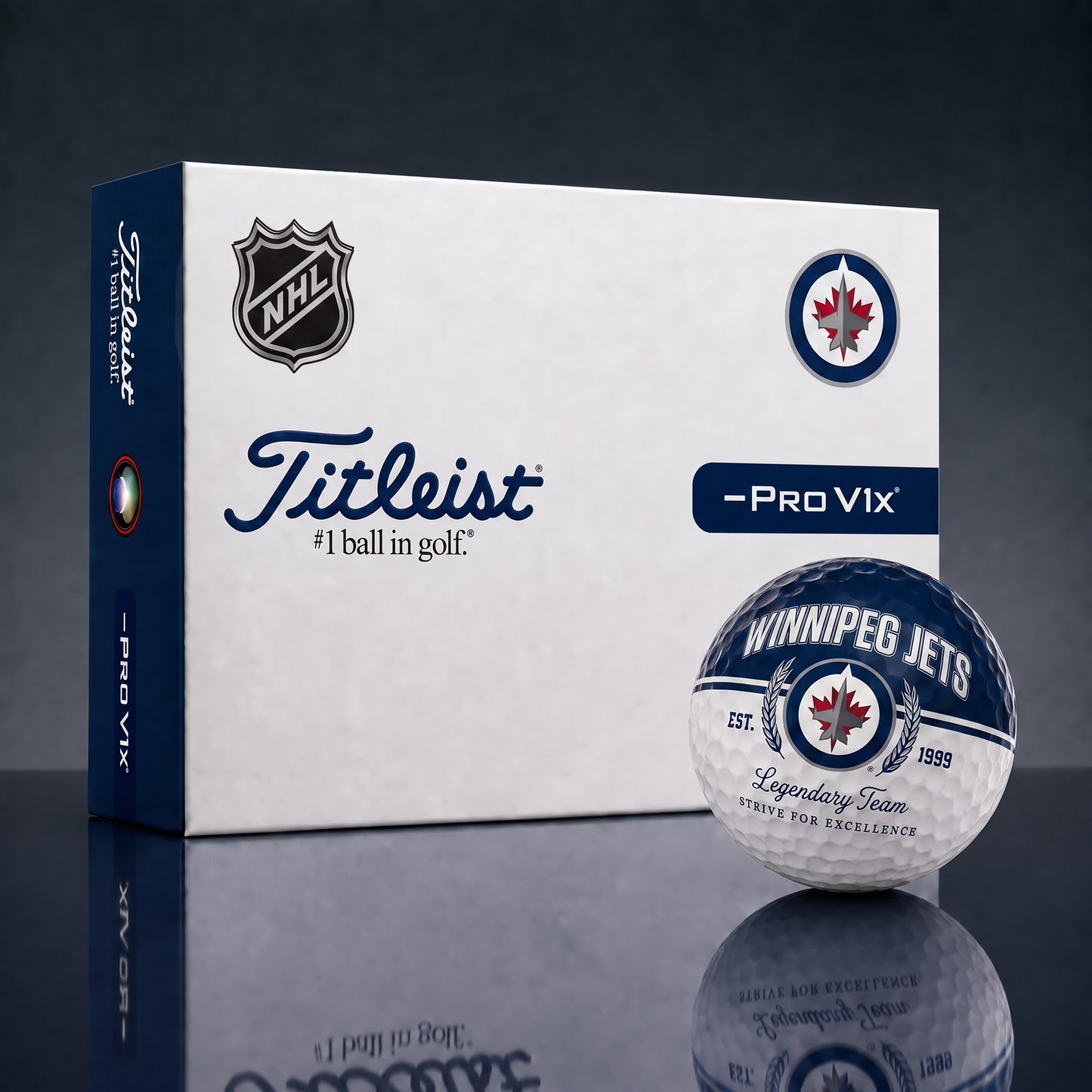 Exclusive WIN X BOS Legendary Team Golf Ball