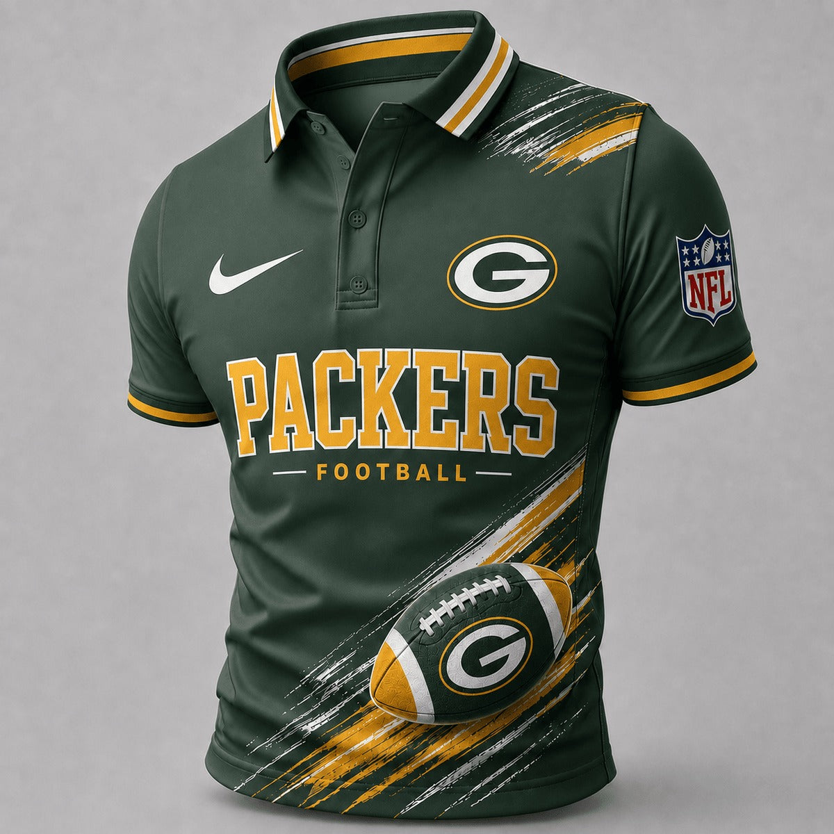 GBP Premium NFL Dynamic Gridiron Style Polo