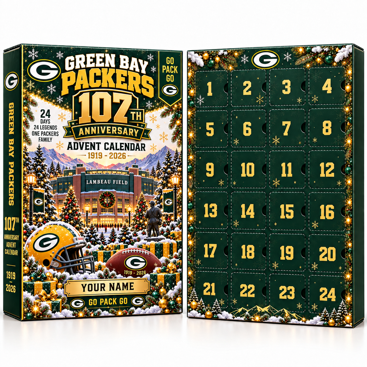GBP x NFL 107th Anniversary 2026 Advent Calendar