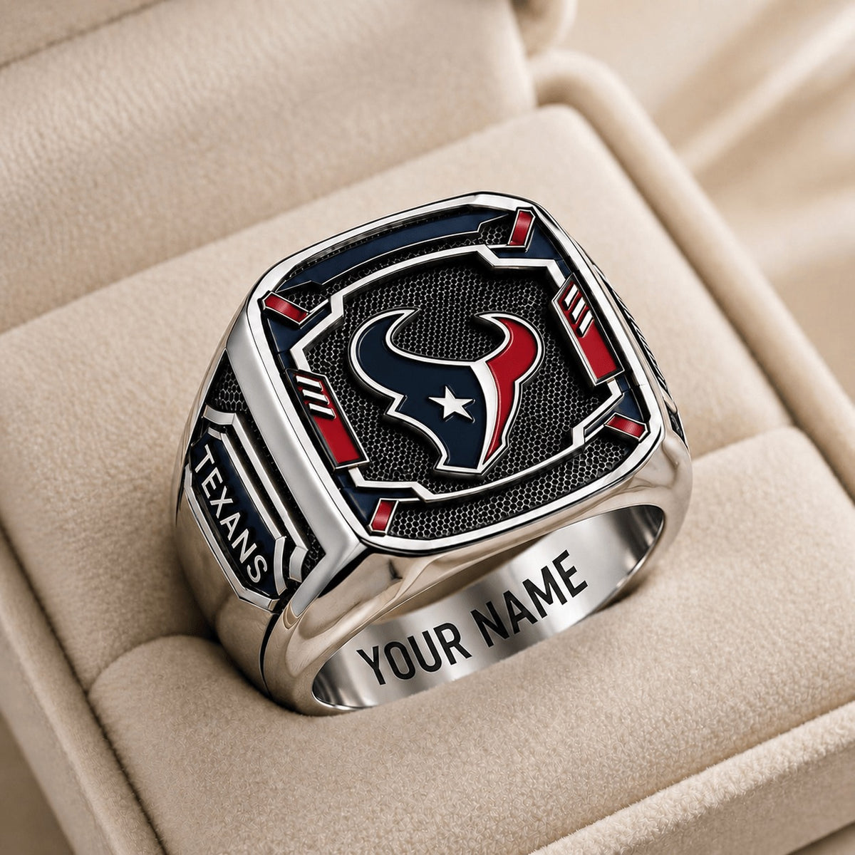 HT NFL Special Ring Custom Any Name Gift For Fan Love
