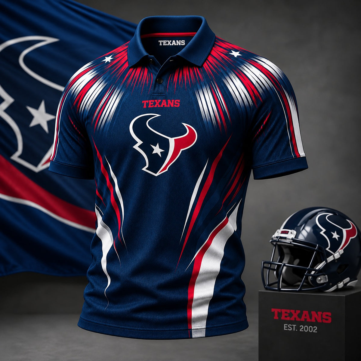 HT Premium NFL Victory Rush Polo Shirt