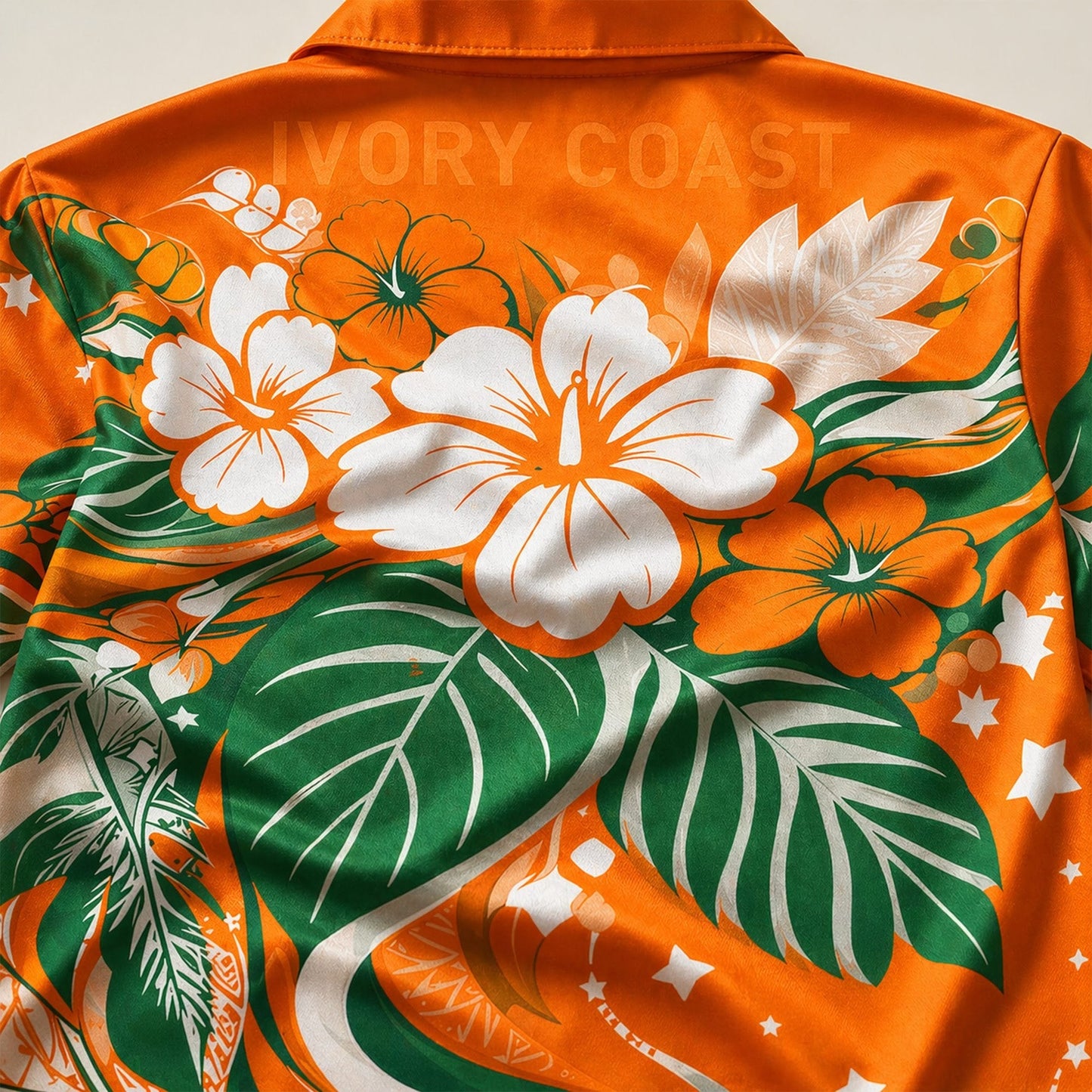 Ivory Coast World Cup 2026 Floral Hawaiian Shirt PVT02 DATND LBN 90526