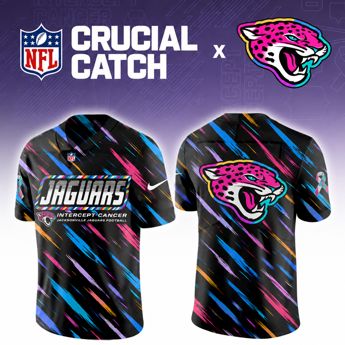 JJ x NFL Crucial Catch Football Jersey