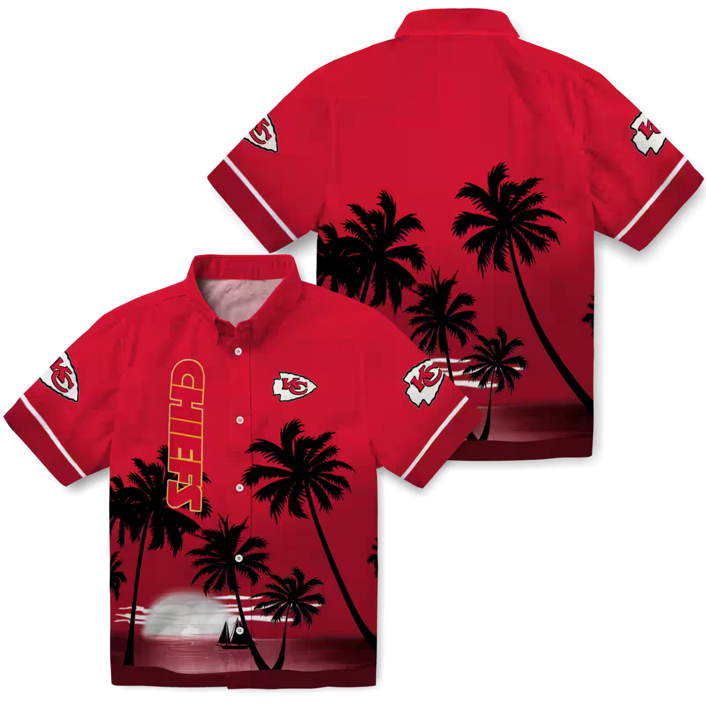 KCC x NFL Hawaiian Shirt ’??? Beach Sunset DATND TANTD 270526