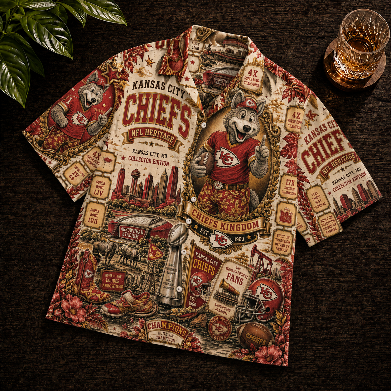 KCC x NFL Premium Chemise Shirt