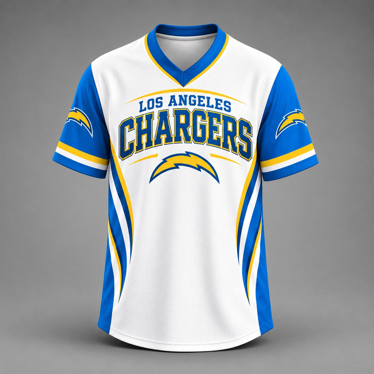 LAC Premium NFL Team Spirit V-Neck Jersey