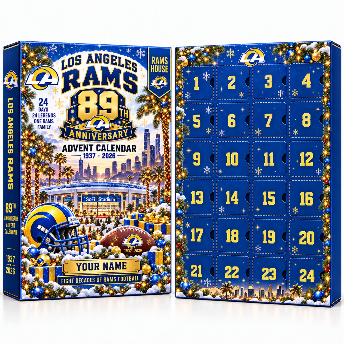 LAR x NFL 89th Anniversary 2026 Advent Calendar