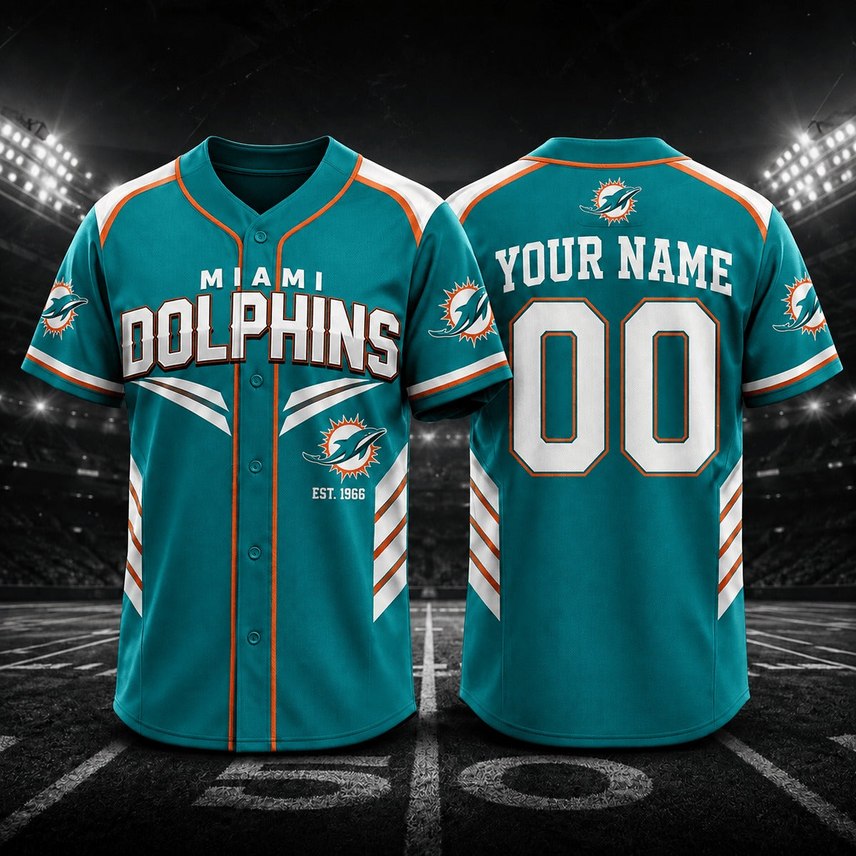 MD Premium NFL Custom Name and Number Jersey