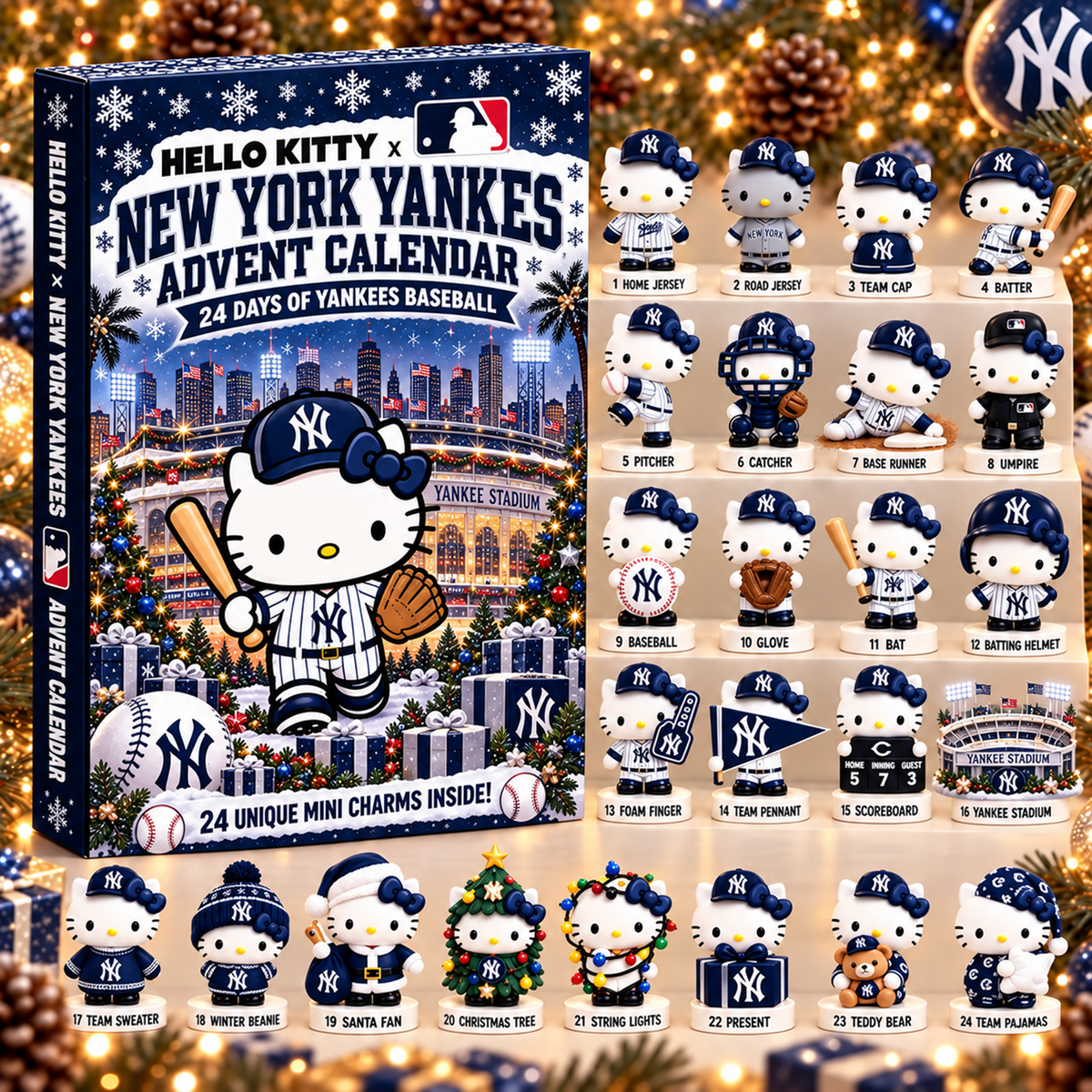 MLB x NYY Hello KT Advent Calendar
