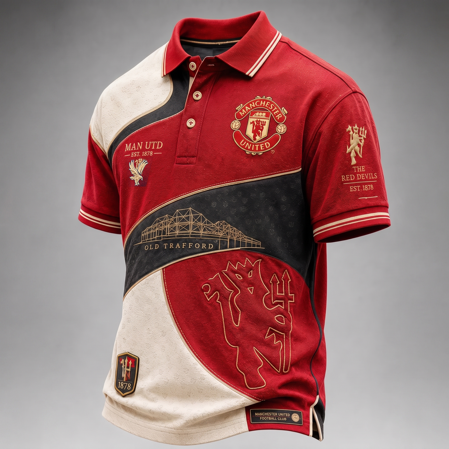 MU x EPL Luxury Polo Shirt