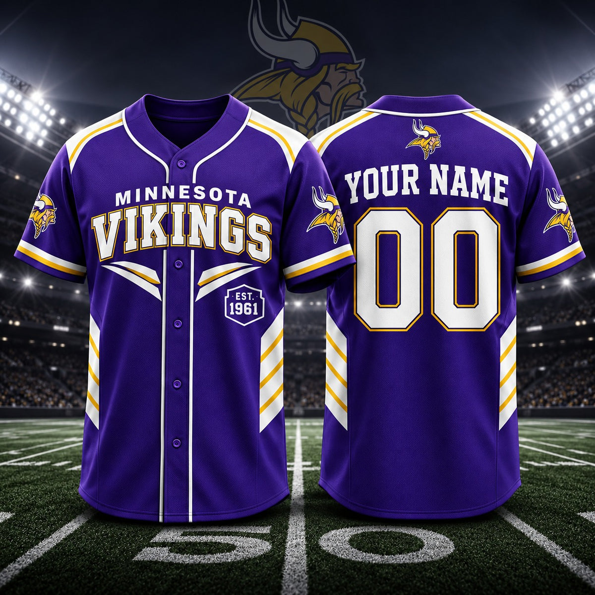 MV Premium NFL Custom Name and Number Jersey