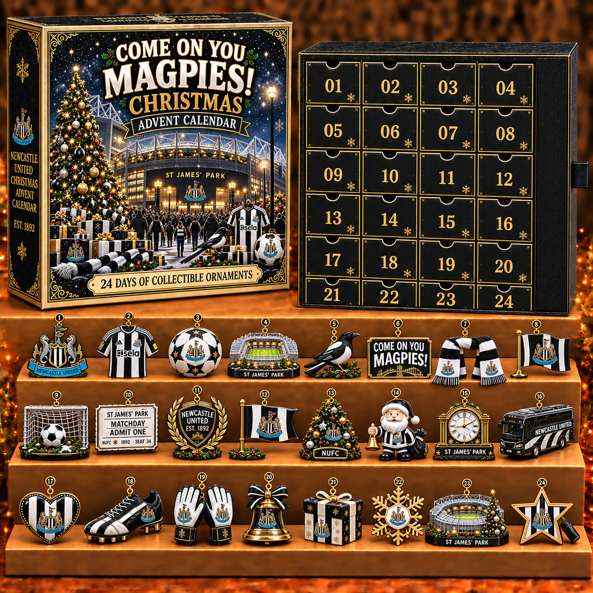 NEW x EPL Personalized 24 Days Of Football Advent Calendar Blink Box V2