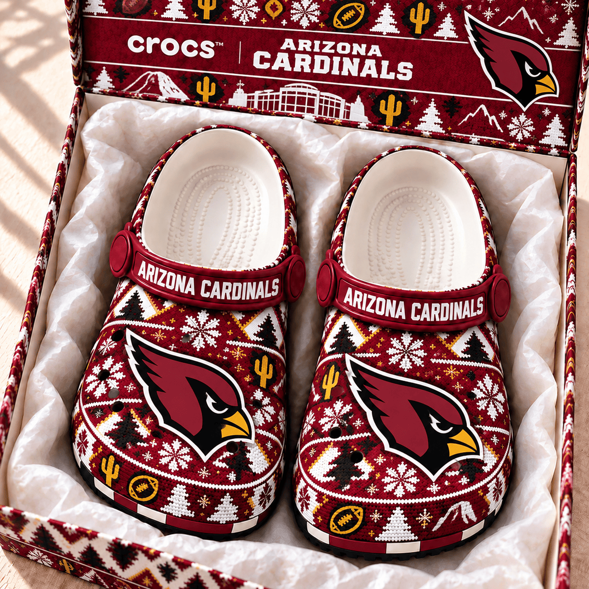NFL x ARI Christmas Crocs