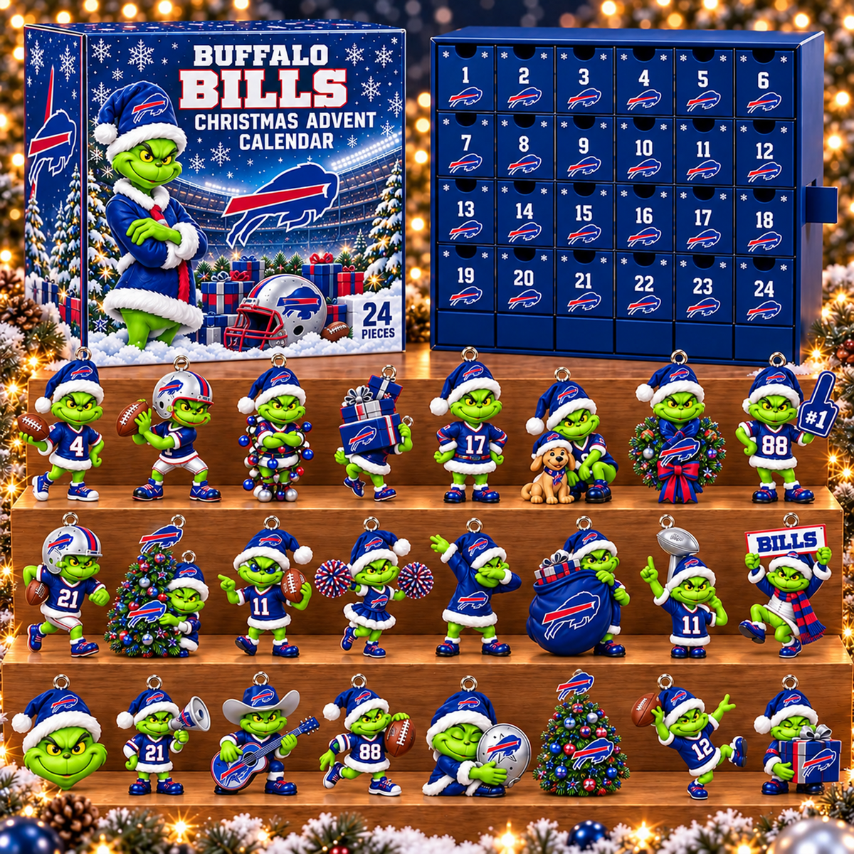 NFL x BUF The Grinch Advent Calendar