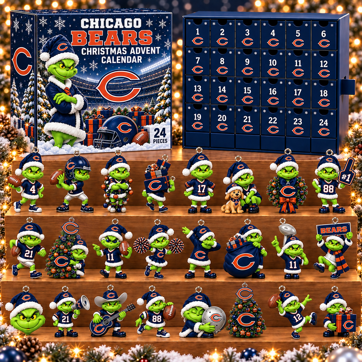 NFL x CHI The Grinch Advent Calendar