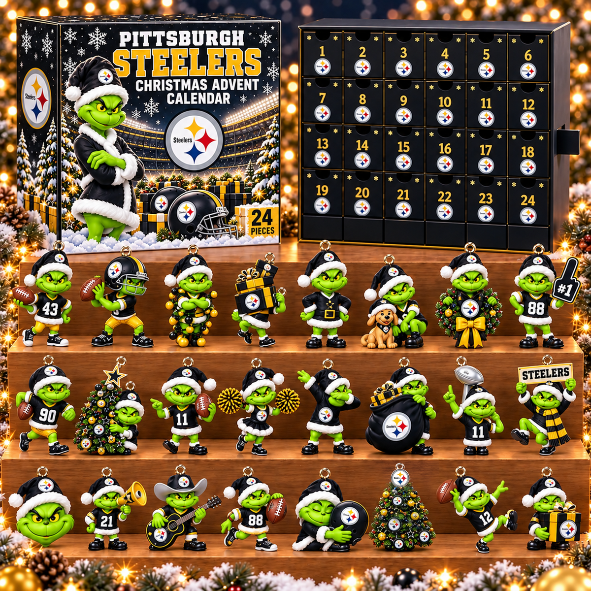 NFL x PIT The Grinch Advent Calendar