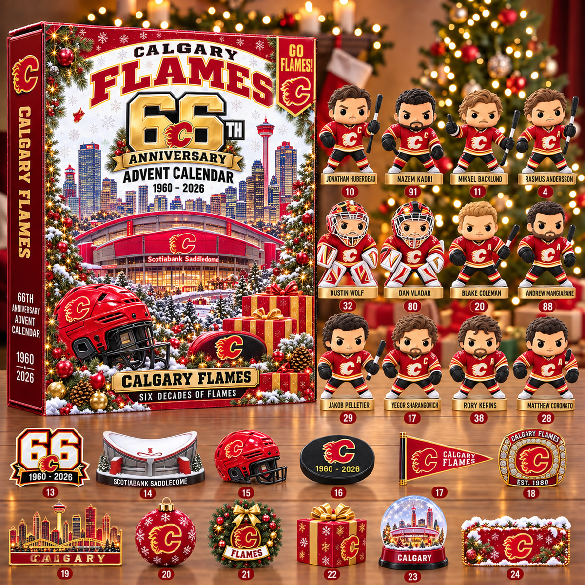 NHL x CAL Christmas V2 Advent Calendar Blind Box