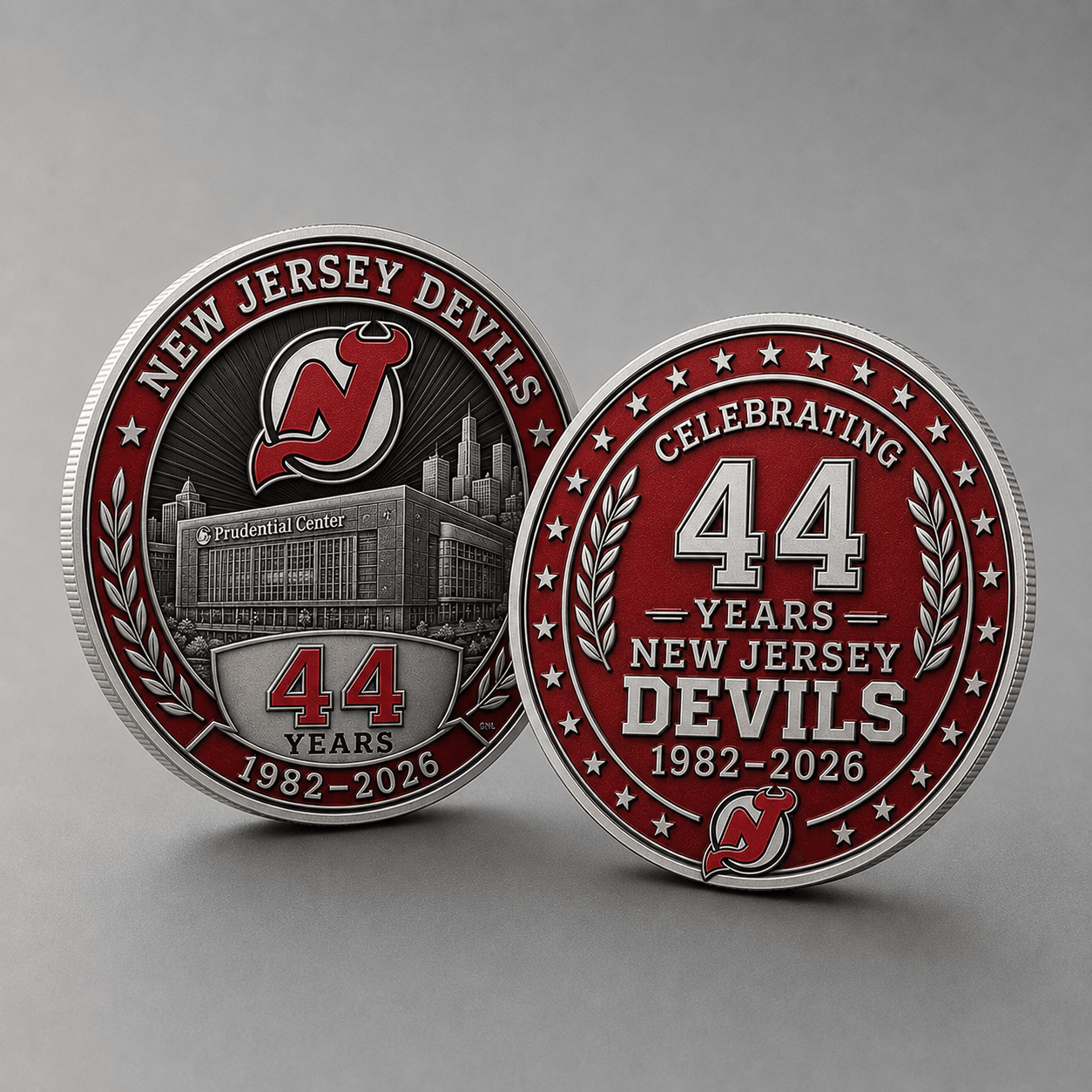 NJD Premium NHL Anniversary Commemorative Challenge Coin