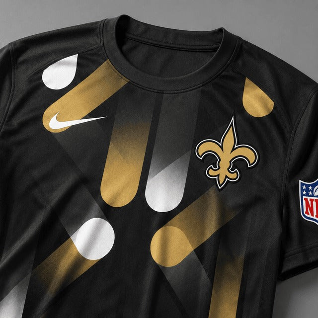 NOS Premium NFL All-Over Print Performance T-Shirt