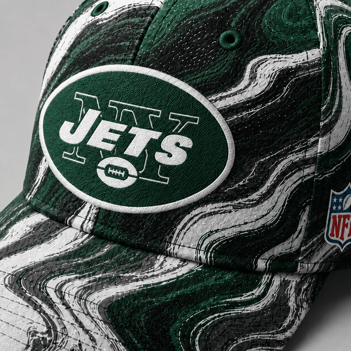 NYJ Premium NFL Artistic Flow Classic Cap