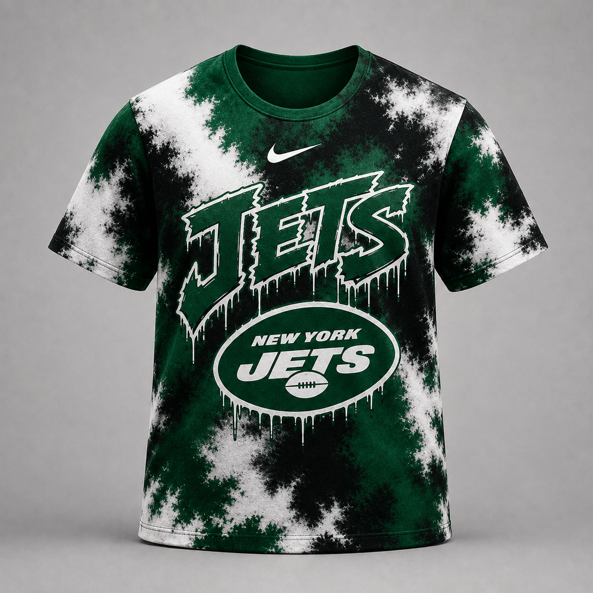 NYJ Premium NFL Urban Splash Dye T-shirt